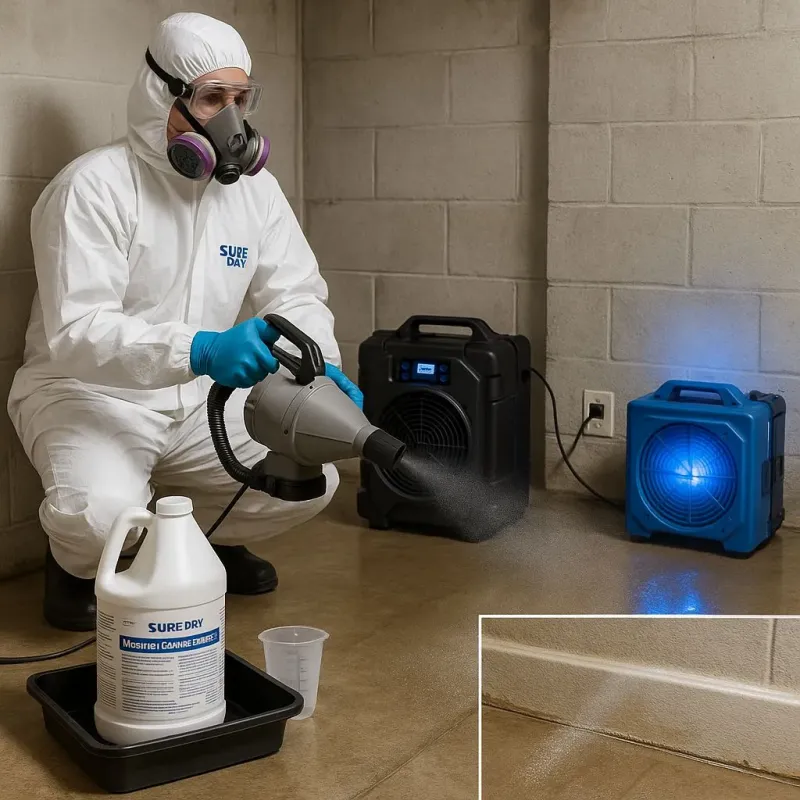 Sanitization and Odor Removal process in Waukesha, WI